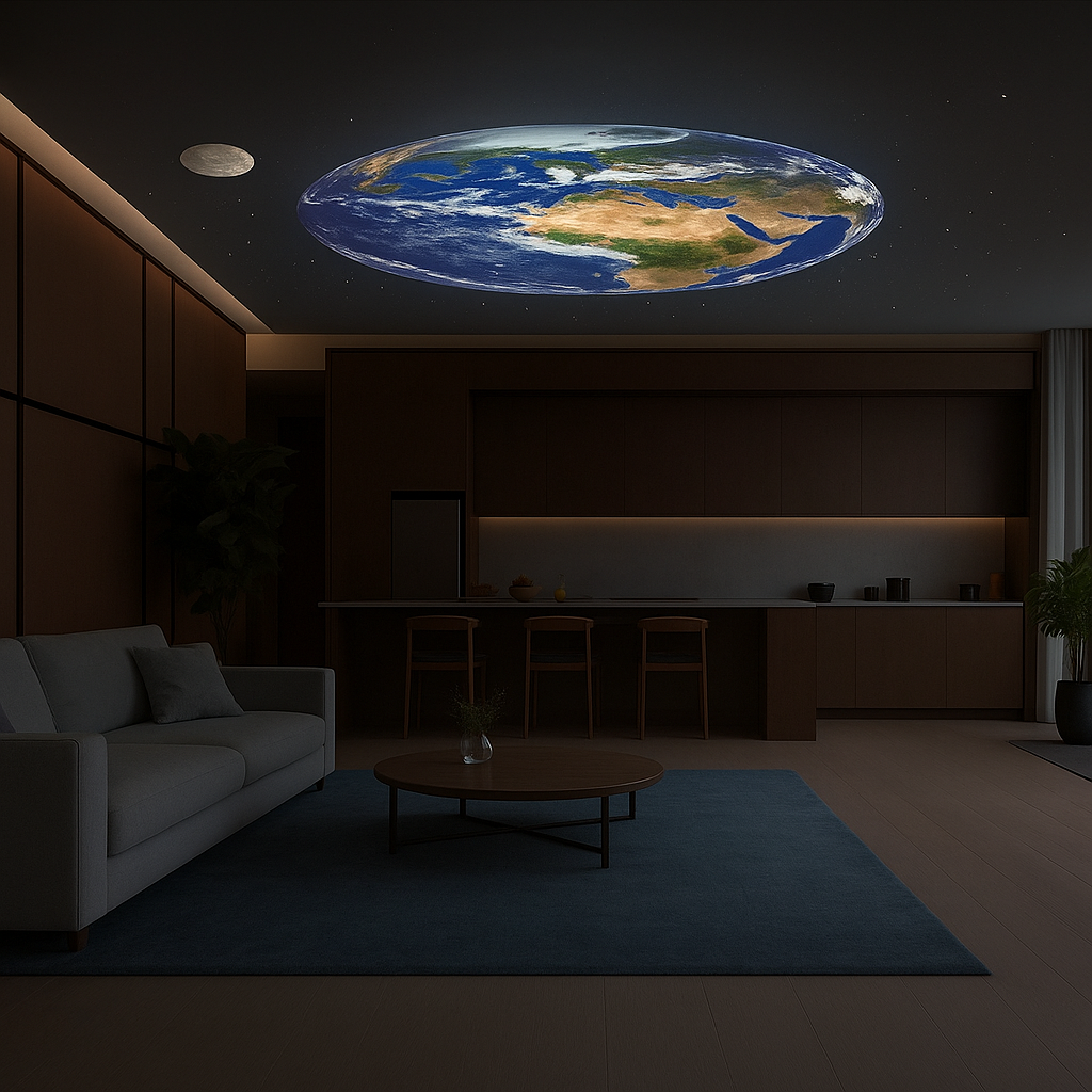 Flambery Galaxy Projector