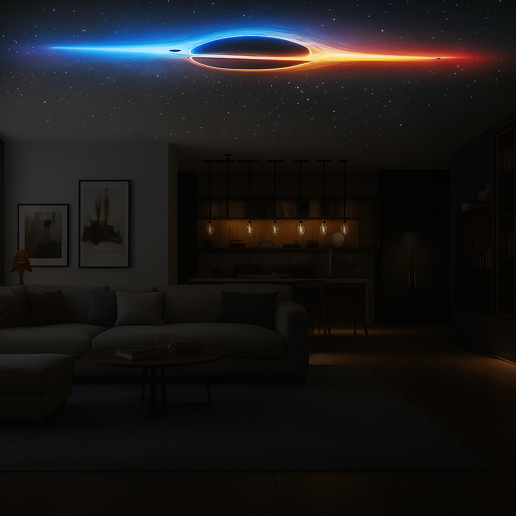 Flambery Galaxy Projector