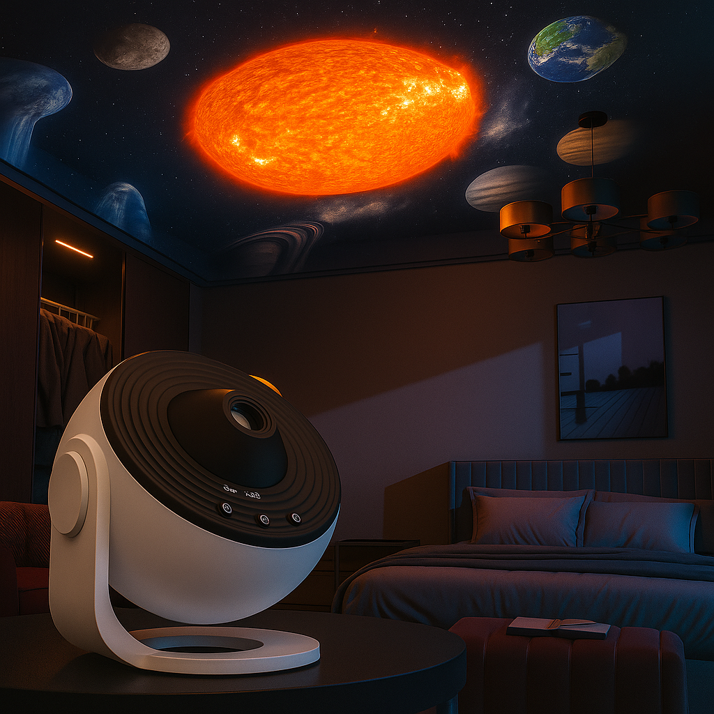 Flambery Galaxy Projector